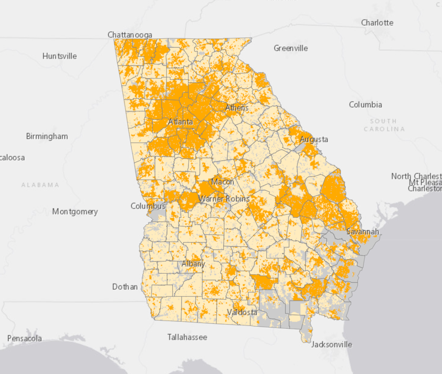 Broadband map