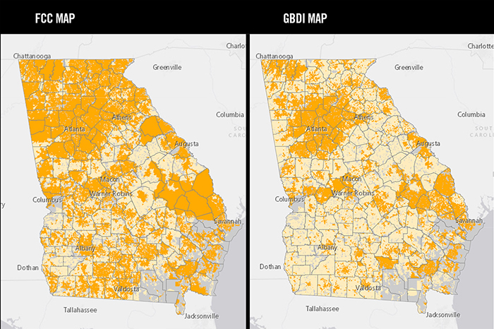 Georgia Broadband Map recognized by state Chief Information Officers group