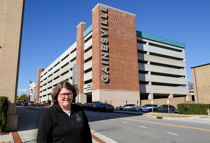 Leigh Elkins, UGA faculty and project lead (photo by: Shannah Montgomery)